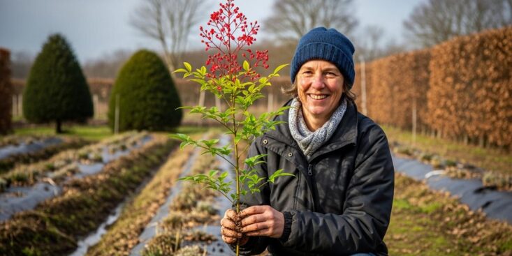 Soonnight - Plante porte-bonheur à baies rouges : à planter en janvier pour un jardin beau et chanceux toute l’année