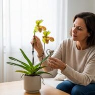Soonnight - Orchidée Paphiopedilum : l’alliée déco pour une touche exotique et élégante à la maison