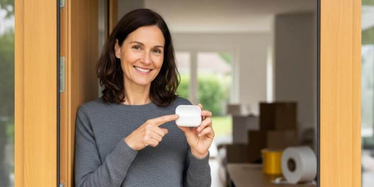 Soonnight - Sonnette sans fil à 6,95 € chez Action: l’alternative simple pour équiper sa porte à petit prix