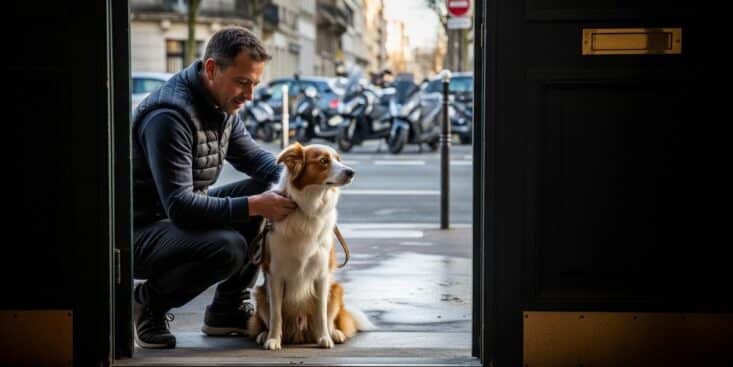 Soonnight - Chien craintif face au bruit de la rue : quand le sortir et comment l’aider