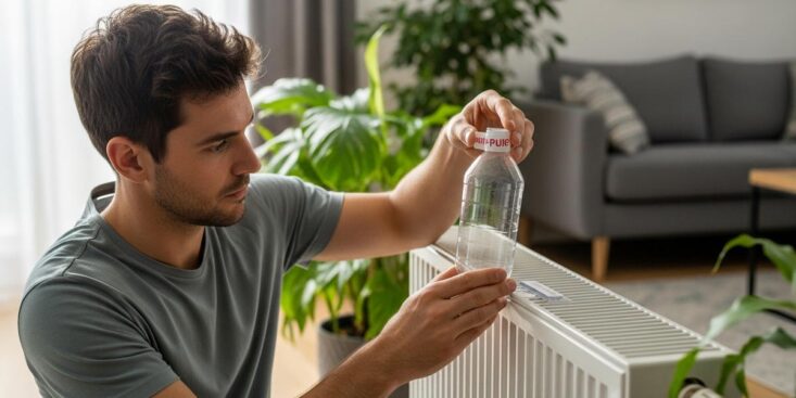 Soonnight - Radiateurs: une bouteille améliore la chaleur et fait baisser la facture cet hiver, selon un plombier