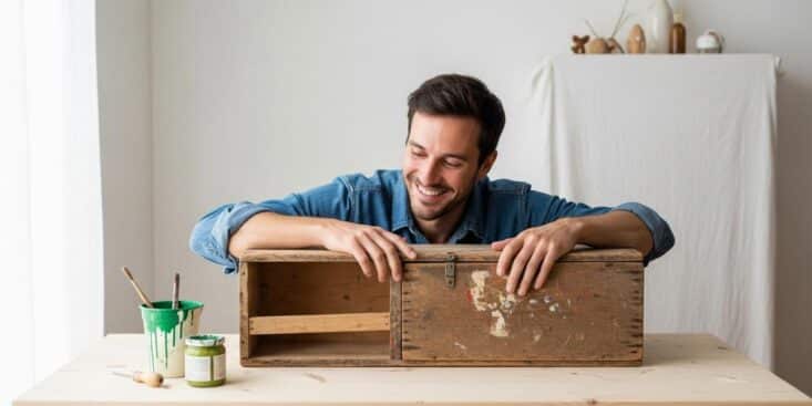 Soonnight - Vieux tiroir : transformez-le facilement en étagère déco à poser partout chez soi