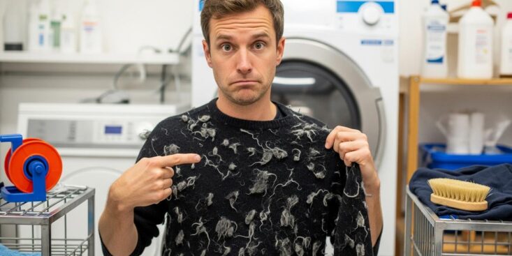 Soonnight - Poils et peluches sur les vêtements : l’astuce facile pour s’en débarrasser sans abîmer les tissus