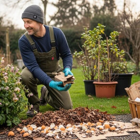 Soonnight - Déchets du quotidien au jardin en hiver: ils nourrissent le sol et protègent les plantes