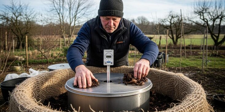 Soonnight - Compost en hiver : gardez votre bac chaud tout l’hiver avec la routine des jardiniers chevronnés