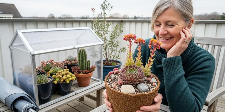 Soonnight - Plantes grasses rustiques à -20 °C: sublimez votre terrasse tout l’hiver sans les rentrer