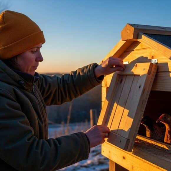 Soonnight - Poules en hiver : le geste du soir au poulailler que 80 % des éleveurs oublient et qui expose les poules au grand froid