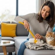 Soonnight - Poils d’animaux : oubliez la brosse adhésive, une astuce économique les élimine sur tissus et meubles