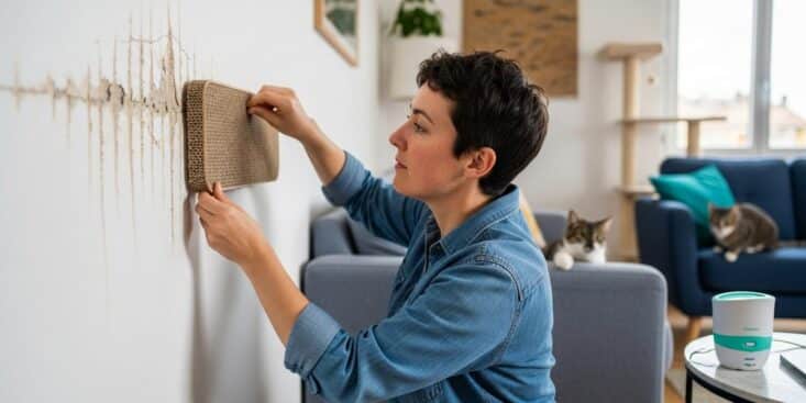 Soonnight - Chat: l’astuce simple qui stoppe les griffades sur murs et meubles en quelques jours