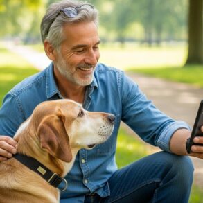 Soonnight - Chien : le collier connecté améliore son bien-être avec suivi d’activité, santé et GPS