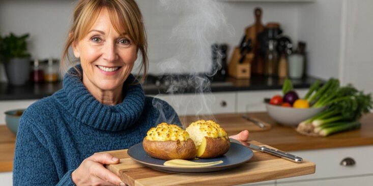 Soonnight - Pommes farcies d’hiver ultra fondantes: repas chaud facile et pas cher avec 4 ingrédients du placard
