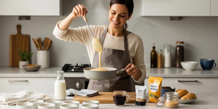 Soonnight - Crème dessert au café sans œufs: recette express et onctueuse à faire et refaire