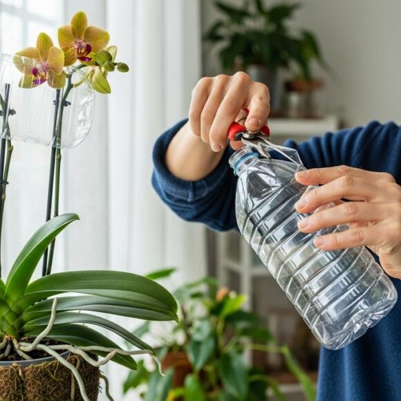 Soonnight - Orchidées défleuries : l’astuce avec une simple bouteille pour les faire refleurir chaque année