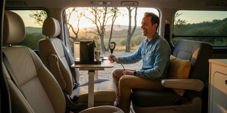 Soonnight - Hyundai présente un van électrique pour la vanlife: camper sans vider la batterie grâce à une astuce d’alimentation