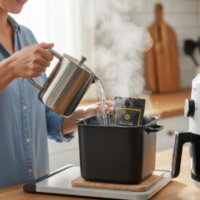 Soonnight - Airfryer : l’astuce simple et efficace pour le nettoyer sans frotter en quelques secondes