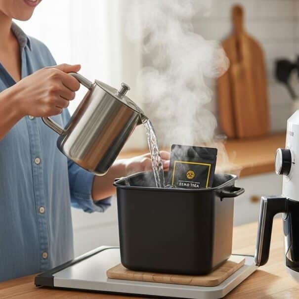 Soonnight - Airfryer : l’astuce simple et efficace pour le nettoyer sans frotter en quelques secondes