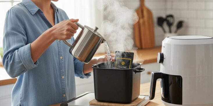 Soonnight - Airfryer : l’astuce simple et efficace pour le nettoyer sans frotter en quelques secondes