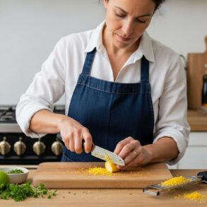 Soonnight - Zeste de citron et de persil: les hacher libère les arômes et améliore la texture des plats
