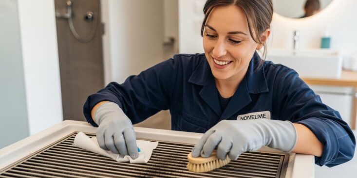 Soonnight - Poussière salle de bain: comment la technologie japonaise nettoie la grille d’aération