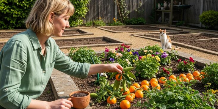 Soonnight - Chats du voisin: une astuce avec des restes de cuisine protège vos oiseaux au jardin et votre chat dès aujourd’hui