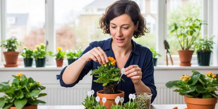 Soonnight - Pots de fleurs d'intérieur : pourquoi mettre des allumettes pour chasser les moucherons et protéger vos plantes ?