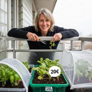Soonnight - Mini-potager de balcon à 20 €: pousse en 2 semaines en plein hiver grâce à une astuce simple