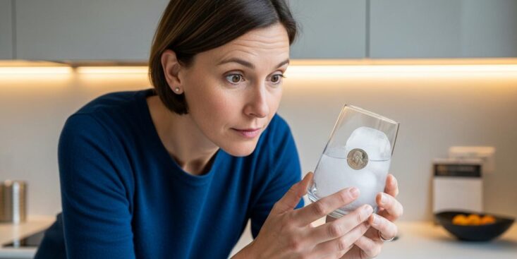 Soonnight - Pièce dans le congélateur: en 30 secondes, vérifiez si vos aliments ont décongelé pendant une coupure de courant