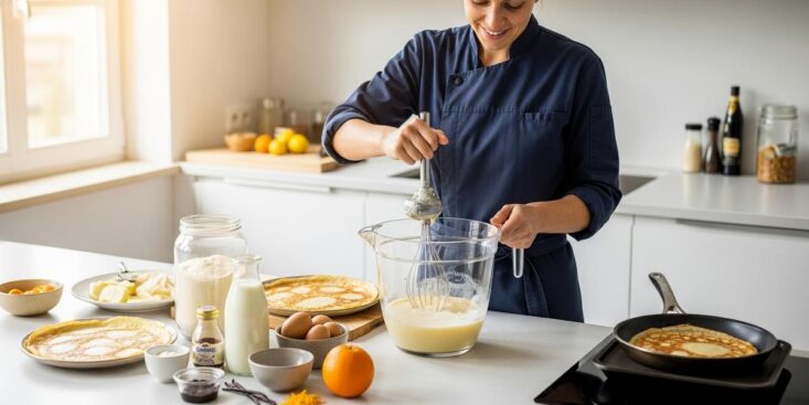 Soonnight - Pâte à crêpes: obtenez une texture légère et sans grumeaux avec 5 recettes de chefs pour la Chandeleur