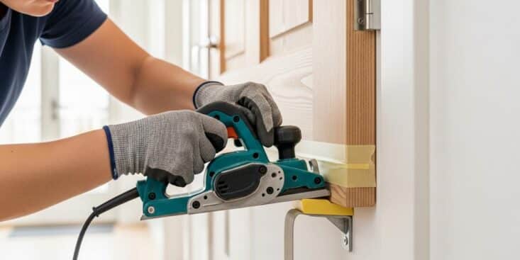 Soonnight - Porte trop longue : on la raccourcit sans la démonter et sans soulever de charges lourdes