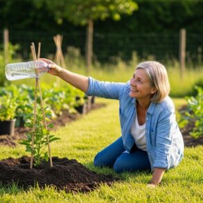 Soonnight - Taupes : des bouteilles plantées dans le jardin les font fuir, un remède à 0 € qui agace l’industrie des répulsifs