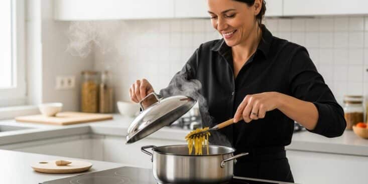Soonnight - Pâtes : la cuisson à feu éteint s’impose en 2026 pour économiser l’énergie sans sacrifier l’al dente