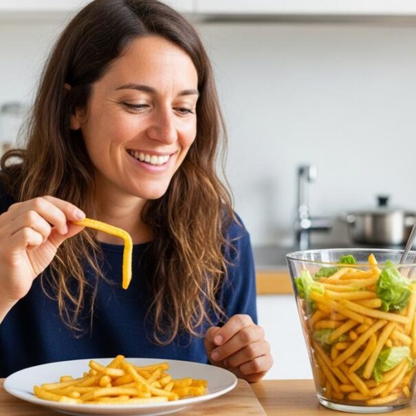 Soonnight - Frites Airfryer croustillantes et dorées: l’astuce de l’eau chaude à connaître
