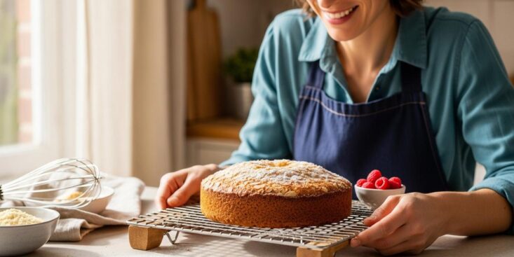 Soonnight - Gâteau à l’amande 100 % sans beurre: la recette ultra moelleuse qui fait l’unanimité à la maison