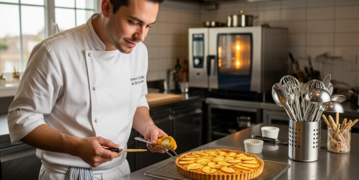 Soonnight - Tarte aux pommes : l’astuce de restaurant qui garantit une pâte croustillante et des pommes fondantes