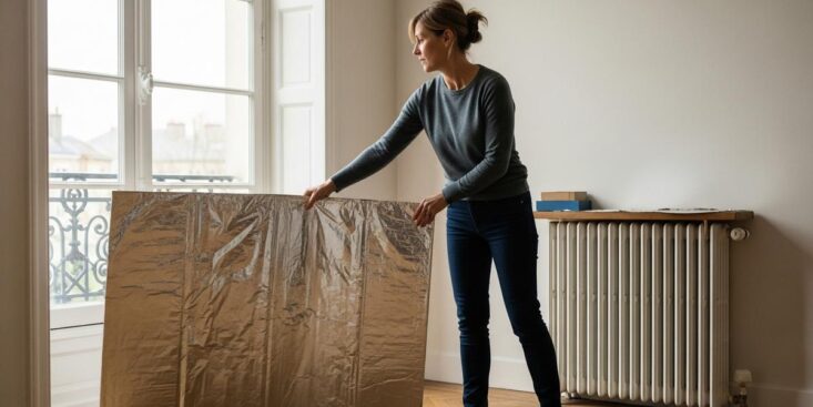 Soonnight - Facture de chauffage : la feuille d’aluminium reflète la chaleur et fait gagner jusqu’à 10 % cet hiver