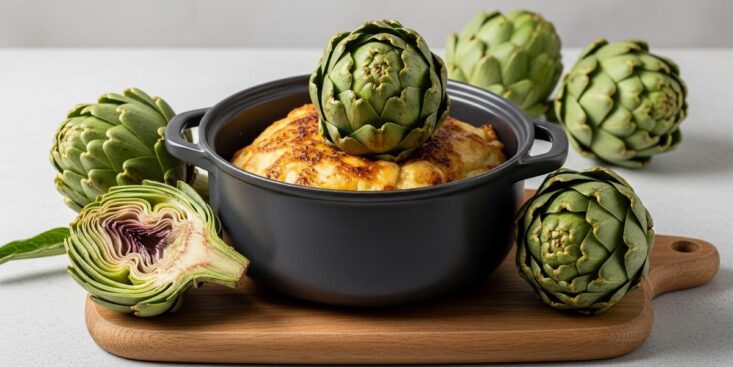 Soonnight - Artichauts à la cocotte-minute: temps de cuisson 10 à 20 min et astuces pour un cœur fondant