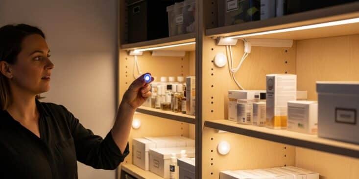 Soonnight - Étagères: avant d’acheter, l’astuce d’éclairage qui agrandit votre garde-manger