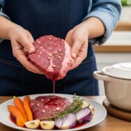 mcetv - Bœuf bourguignon : cette astuce avant cuisson le rend ultra tendre et divise le temps par 2