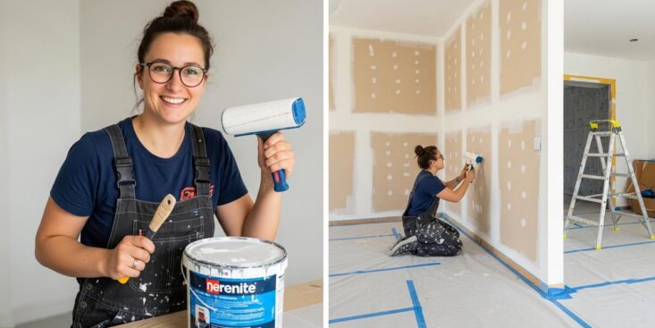 mcetv - Repeindre un mur sans traces : les astuces de pros pour un résultat parfait