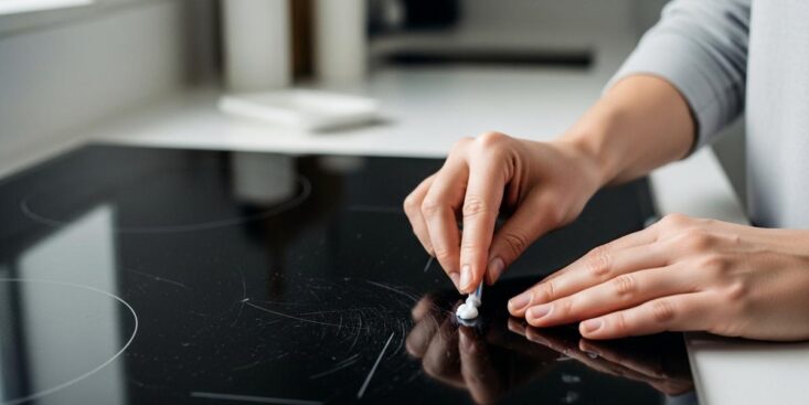 mcetv - Plaque de cuisson rayée : cette astuce simple la rend comme neuve en quelques minutes