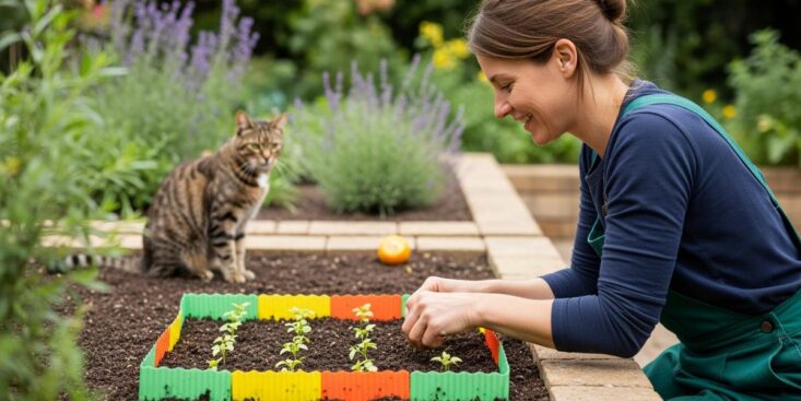 SoonNight - Fourchettes au potager : cette astuce simple protège vos semis des chats et oiseaux