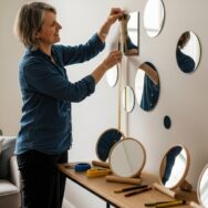 SoonNight - Ikea : ce mur de petits miroirs à moins de 40 € que les décoratrices adoptent pour un salon lumineux