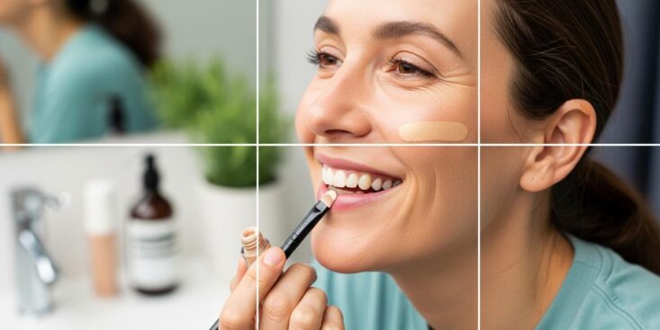 SoonNight - Rides du sourire : l'astuce maquillage d'un pro pour les camoufler en secondes avec un seul produit