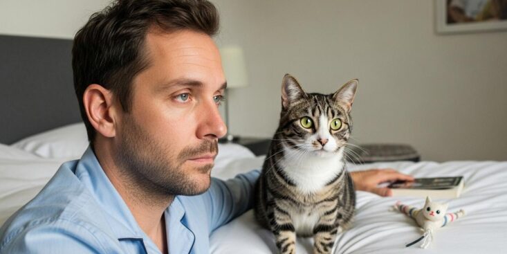 SoonNight - Votre chat vous réveille la nuit : 6 astuces simples pour lui apprendre à dormir jusqu'au matin