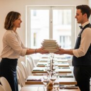 SoonNight - Aider les serveurs à débarrasser la table : ce que ce geste révèle sur votre personnalité selon la psychologie