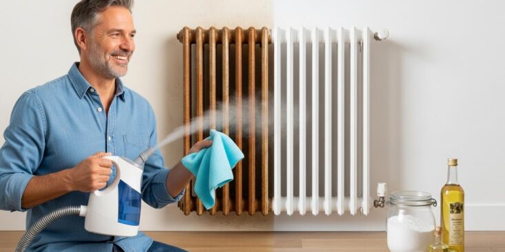 SoonNight - Radiateurs jaunis : le mélange maison à base de bicarbonate qui les blanchit en 30 minutes sans repeindre