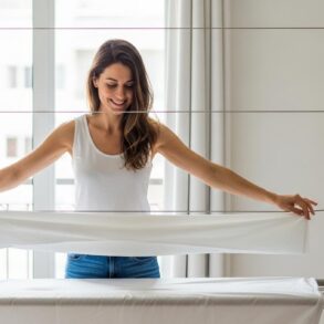 SoonNight - Astuce de la balançoire : cette méthode simple vous permet d'étendre vos draps sans effort