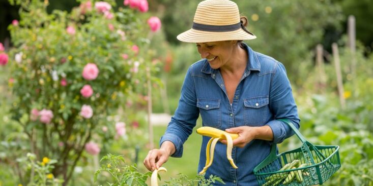 SoonNight - Potager : enterrez ce fruit du petit-déjeuner dès mars pour booster vos tomates et rosiers naturellement
