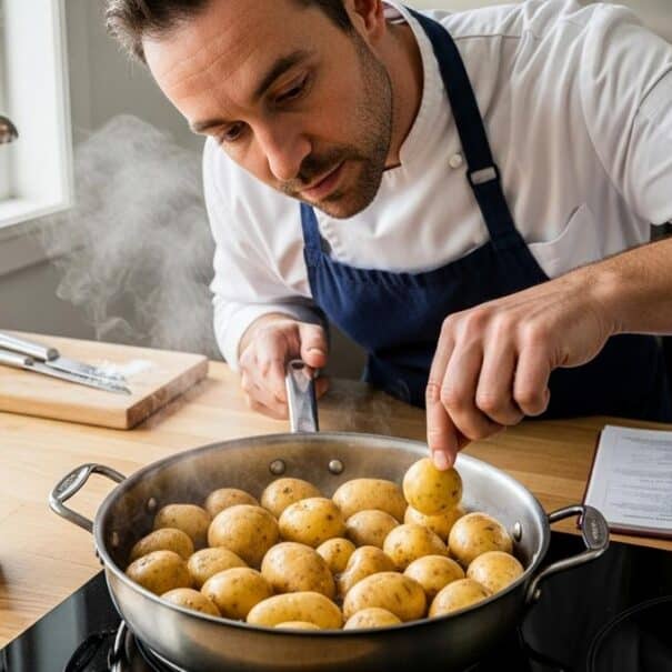 SoonNight - Pommes de terre à l'eau : les astuces simples d'un chef pour une cuisson parfaite à chaque fois