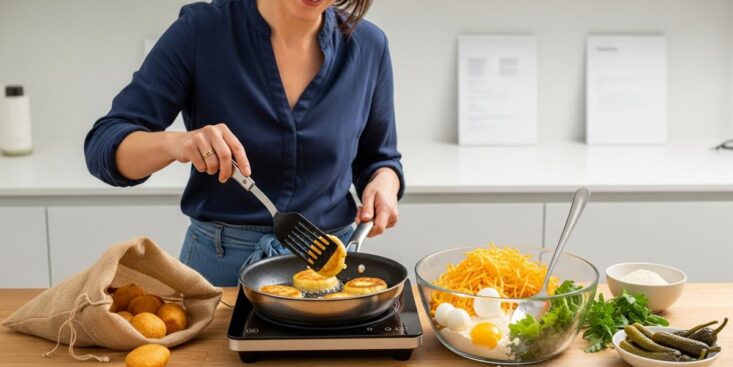 SoonNight - Pommes de terre en trop : transformez-les en beignets croustillants en quelques minutes